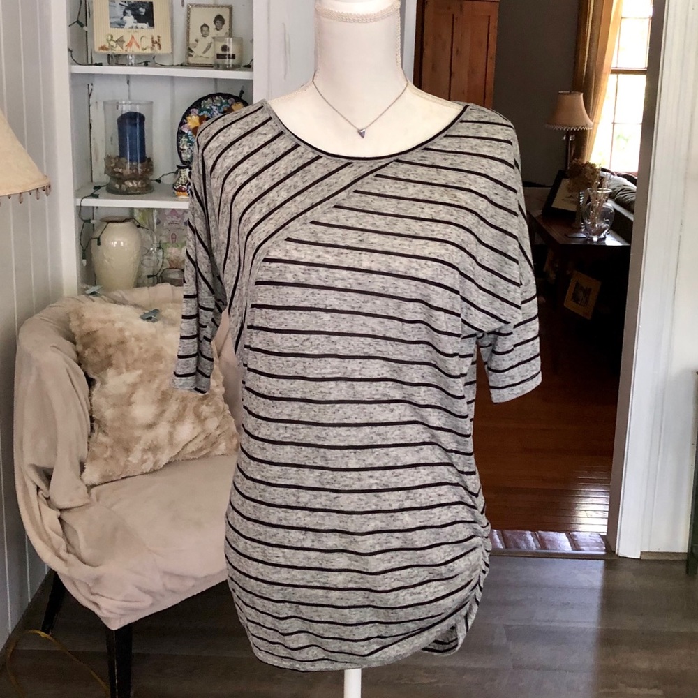 Womens Stripped Shirt Med - Picture 6 of 12